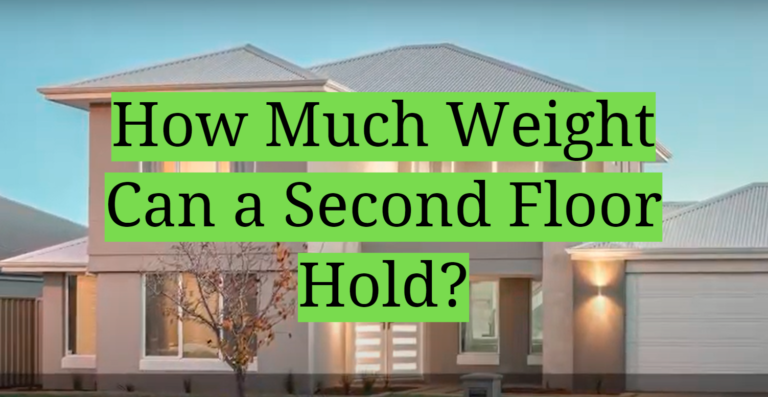 How Much Weight Can a Second Floor Hold? - HomeProfy