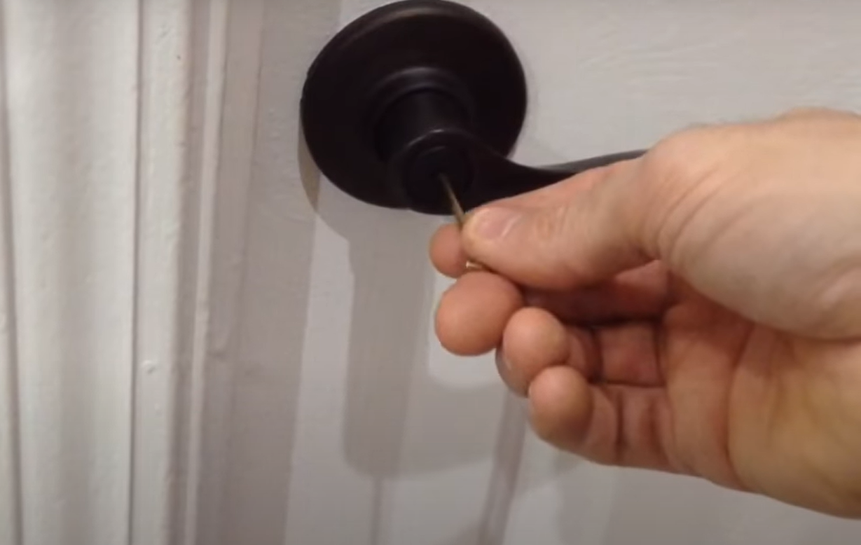 How to Unlock Bedroom Door With a Hole? HomeProfy
