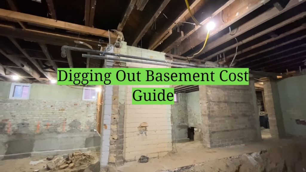 Digging Out Basement Cost Guide - HomeProfy